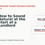 How to Sound Natural at the Start of a Landlord Tenant Message