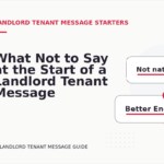 What Not to Say at the Start of a Landlord Tenant Message