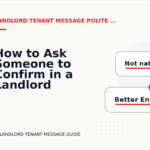 How to Ask Someone to Confirm in a Landlord Tenant Message