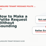 How to Make a Polite Request Without Sounding Demanding in Landlord Tenant Message English