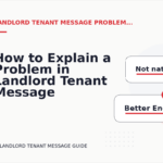 How to Explain a Problem in Landlord Tenant Message English