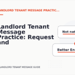 Landlord Tenant Message Practice: Request and Reply Examples