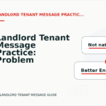 Landlord Tenant Message Practice: Problem and Solution Replies