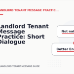 Landlord Tenant Message Practice: Short Dialogue Examples