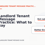 Landlord Tenant Message Practice: What to Say Instead