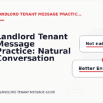 Landlord Tenant Message Practice: Natural Conversation Lines