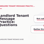Landlord Tenant Message Practice: Questions and Answers
