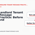 Landlord Tenant Message Practice: Before and After Corrections
