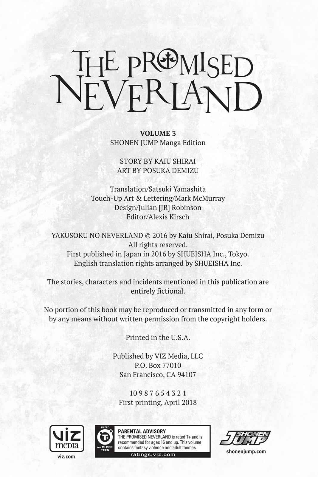 The Promised Neverland Chapter 17 Page 3