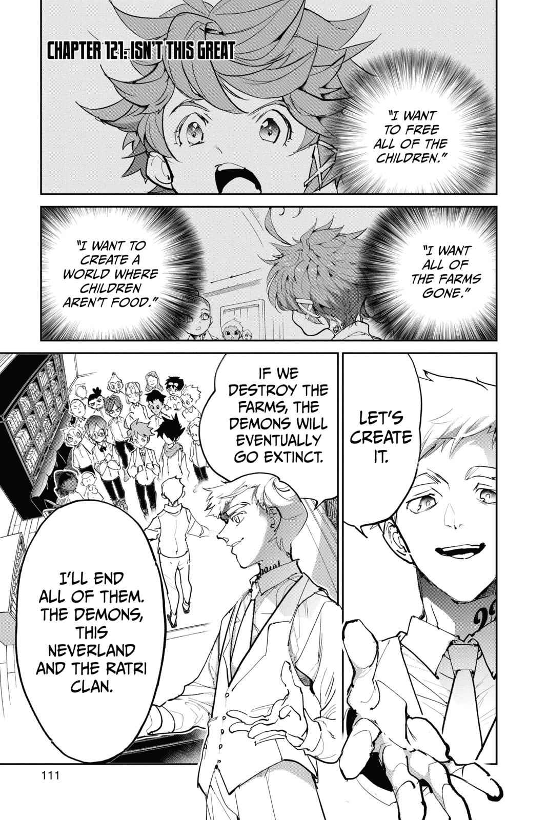 The Promised Neverland Chapter 121 Page 1