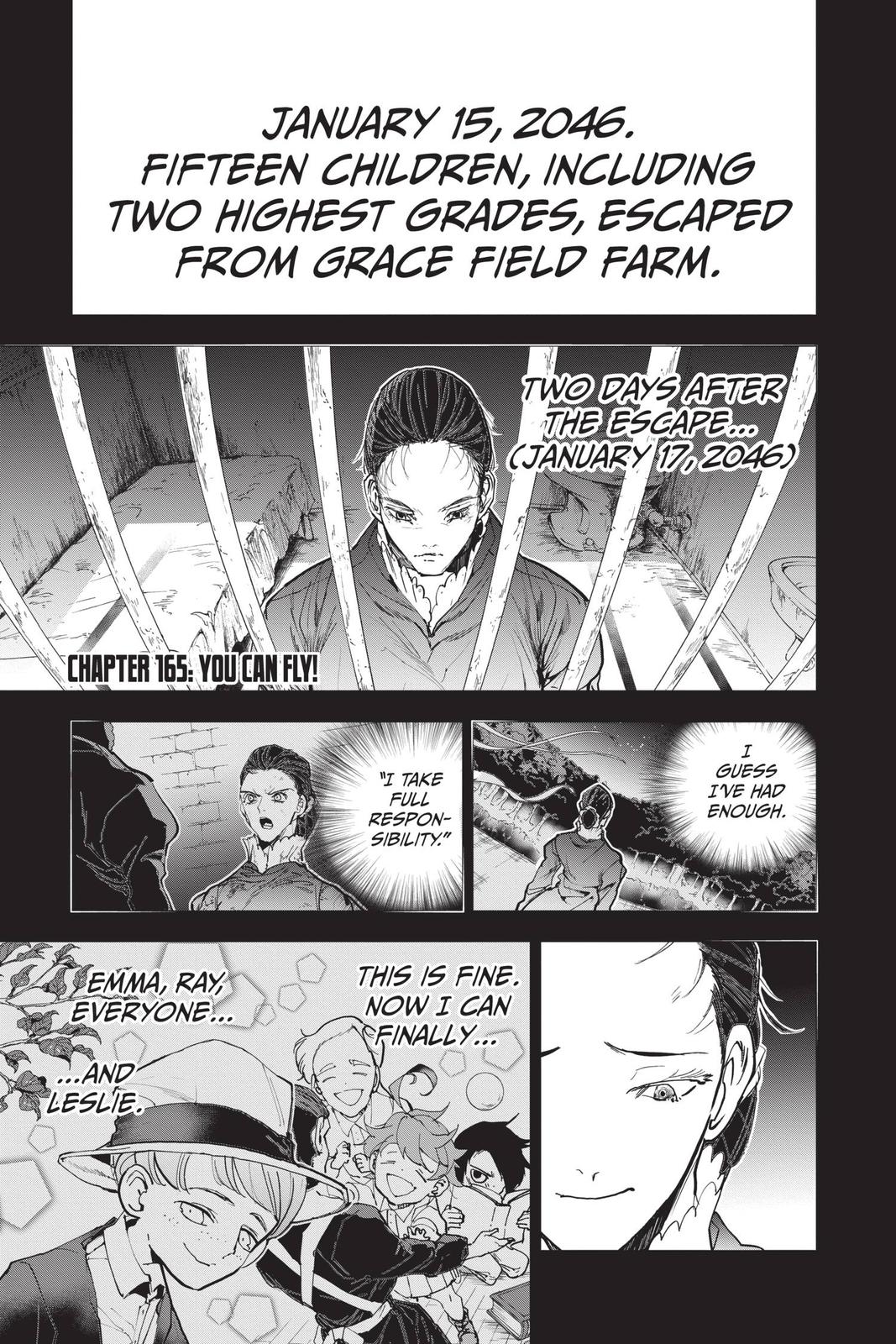 The Promised Neverland Chapter 165 Page 1