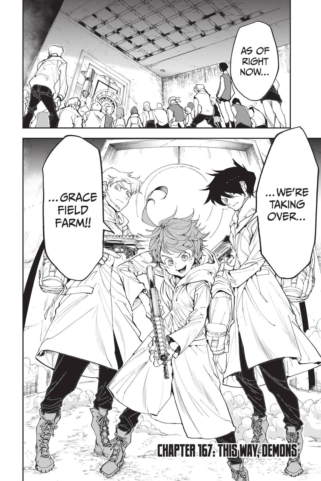 The Promised Neverland Chapter 167 Page 2