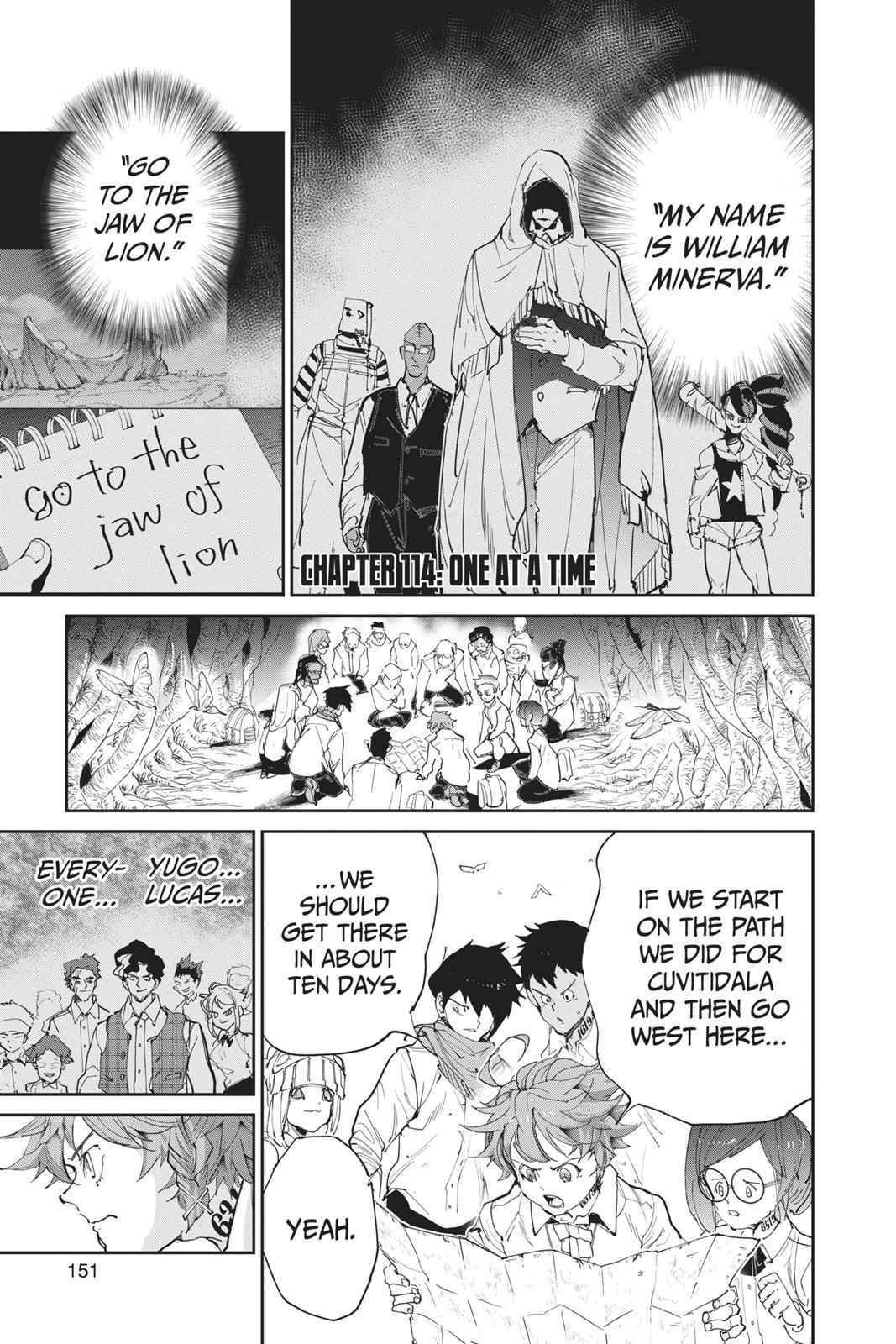 The Promised Neverland Chapter 114 Page 1