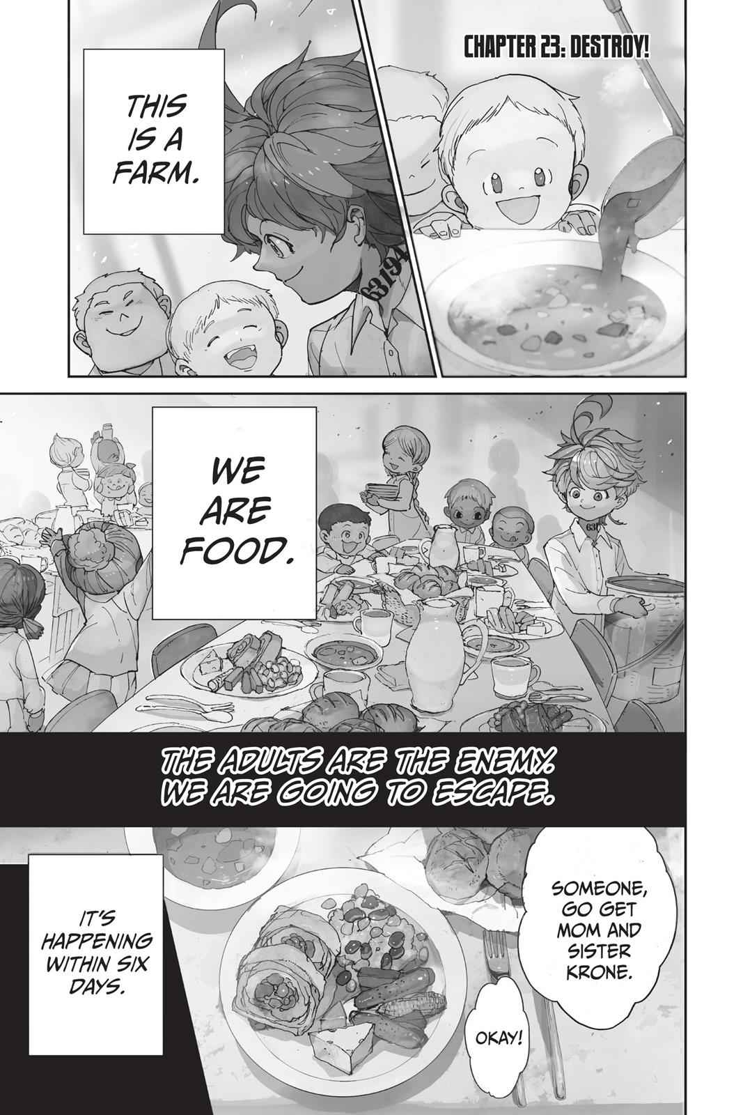 The Promised Neverland Chapter 23 Page 1