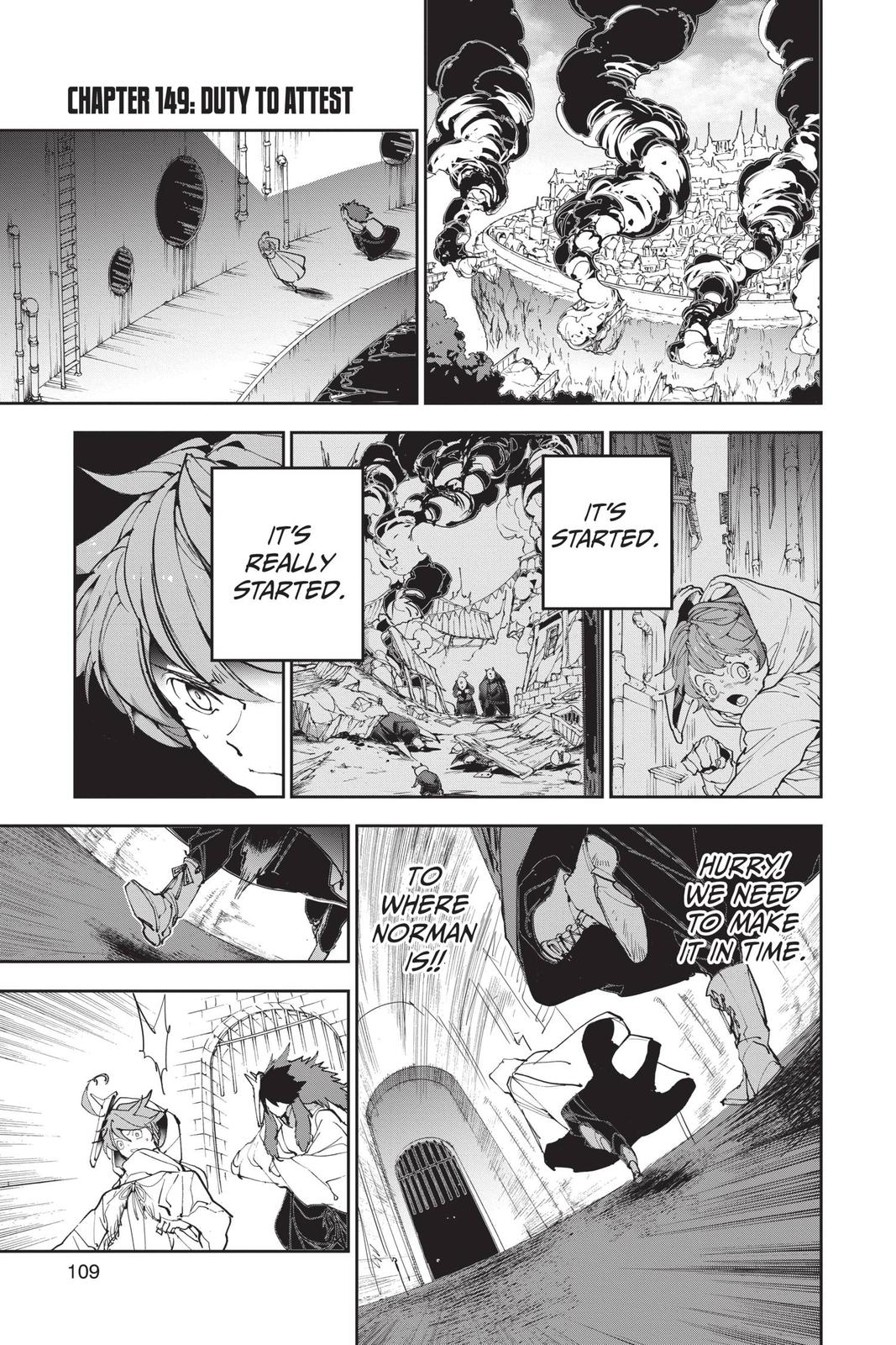 The Promised Neverland Chapter 149 Page 1