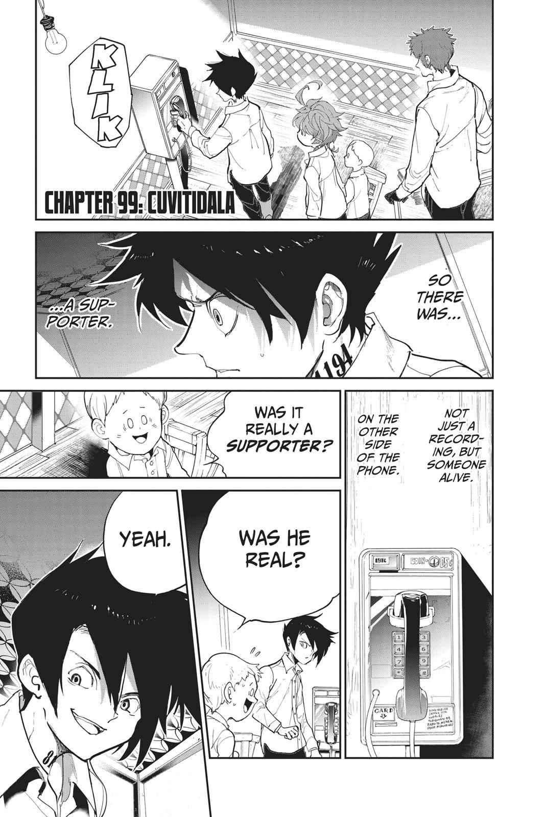 The Promised Neverland Chapter 99 Page 1