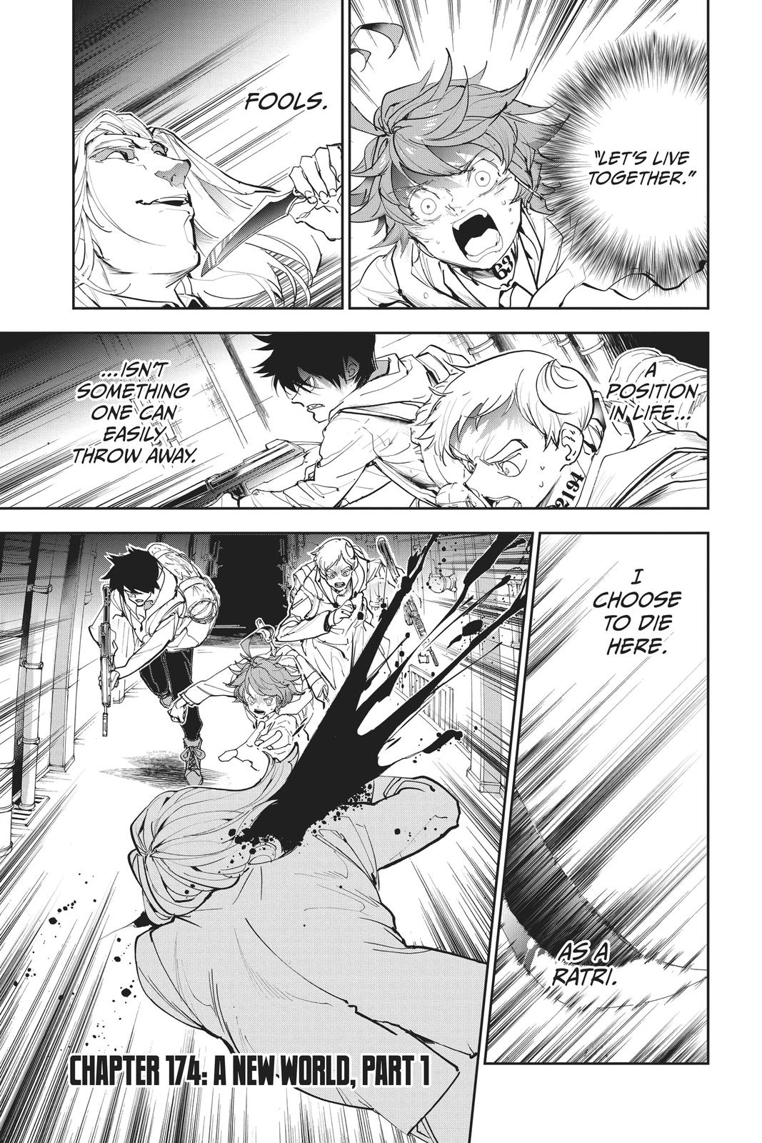 The Promised Neverland Chapter 174 Page 1