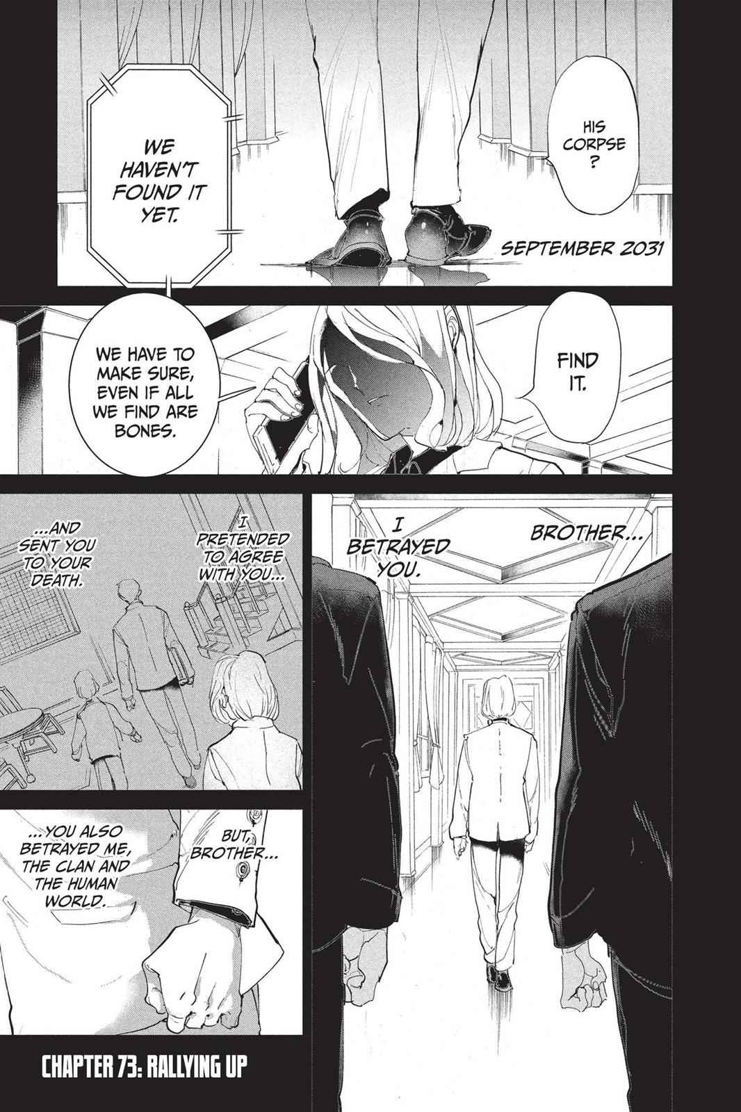 The Promised Neverland Chapter 73 Page 1