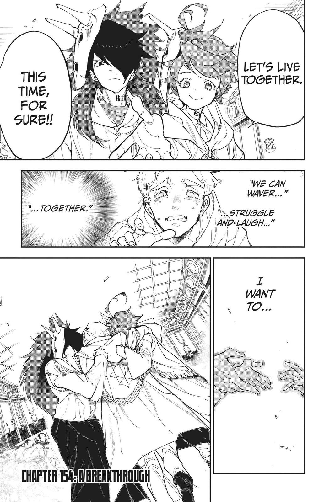 The Promised Neverland Chapter 154 Page 1