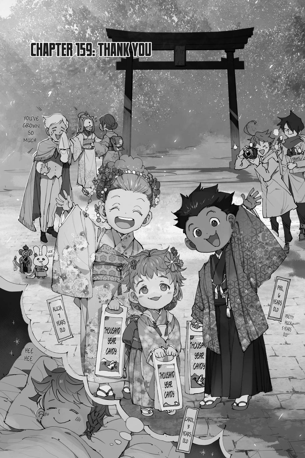 The Promised Neverland Chapter 159 Page 1