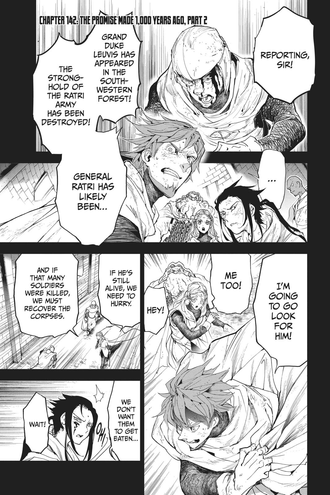 The Promised Neverland Chapter 142 Page 1