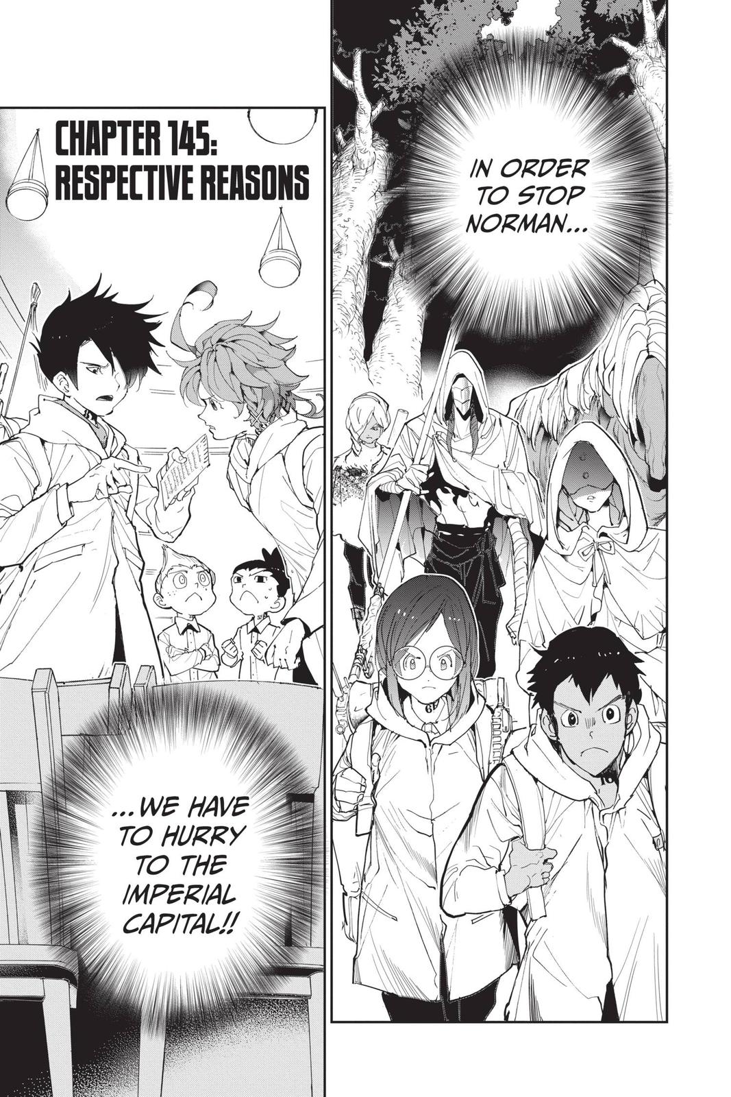 The Promised Neverland Chapter 145 Page 1
