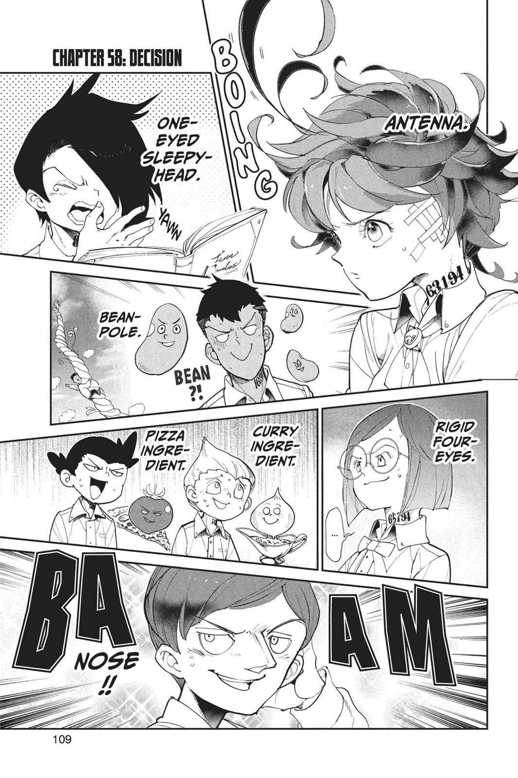 The Promised Neverland Chapter 58 Page 1