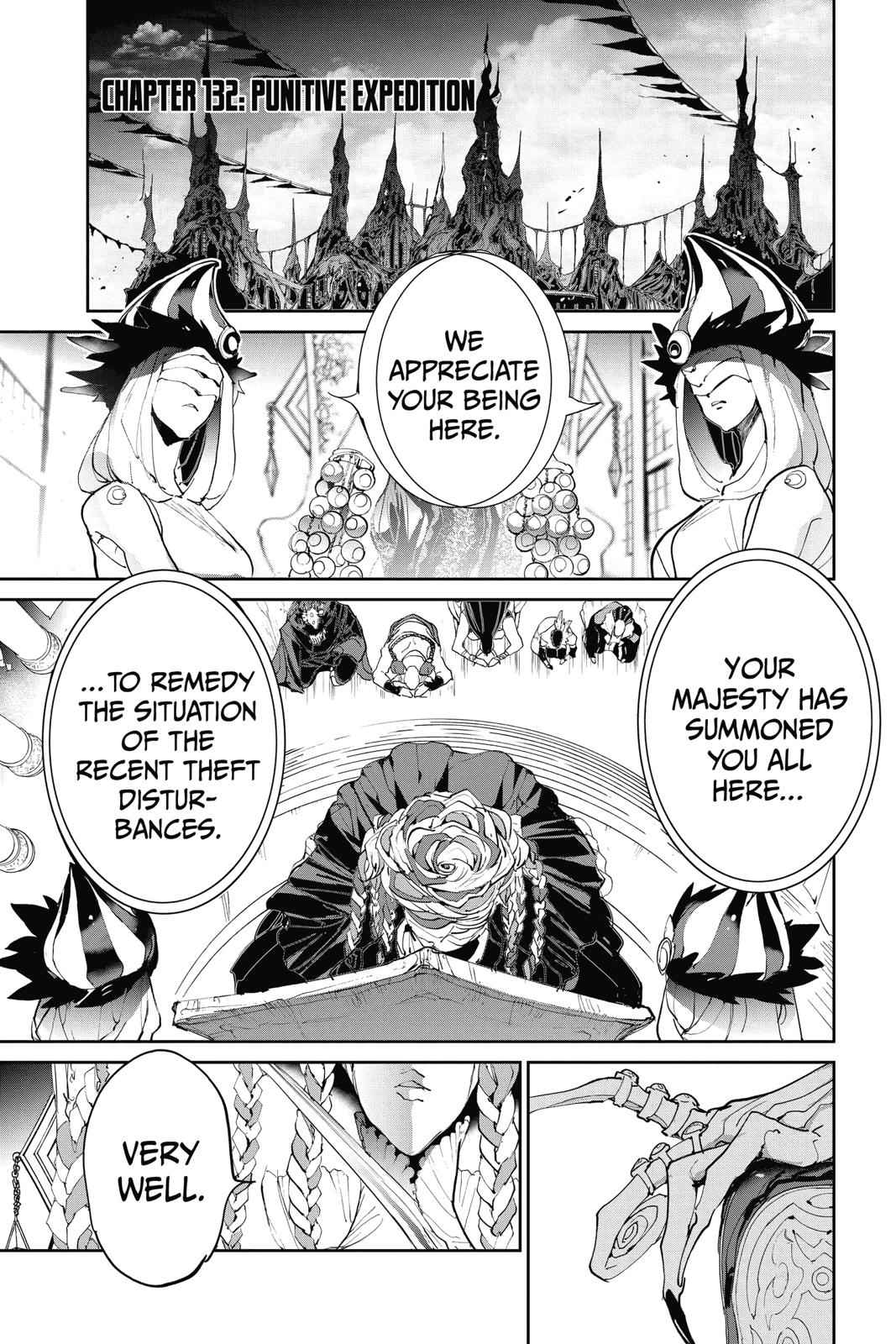 The Promised Neverland Chapter 132 Page 1
