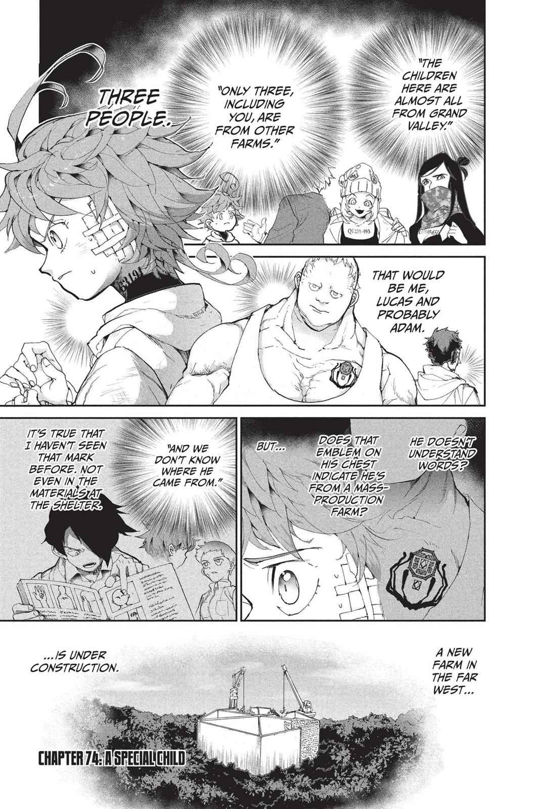 The Promised Neverland Chapter 74 Page 1