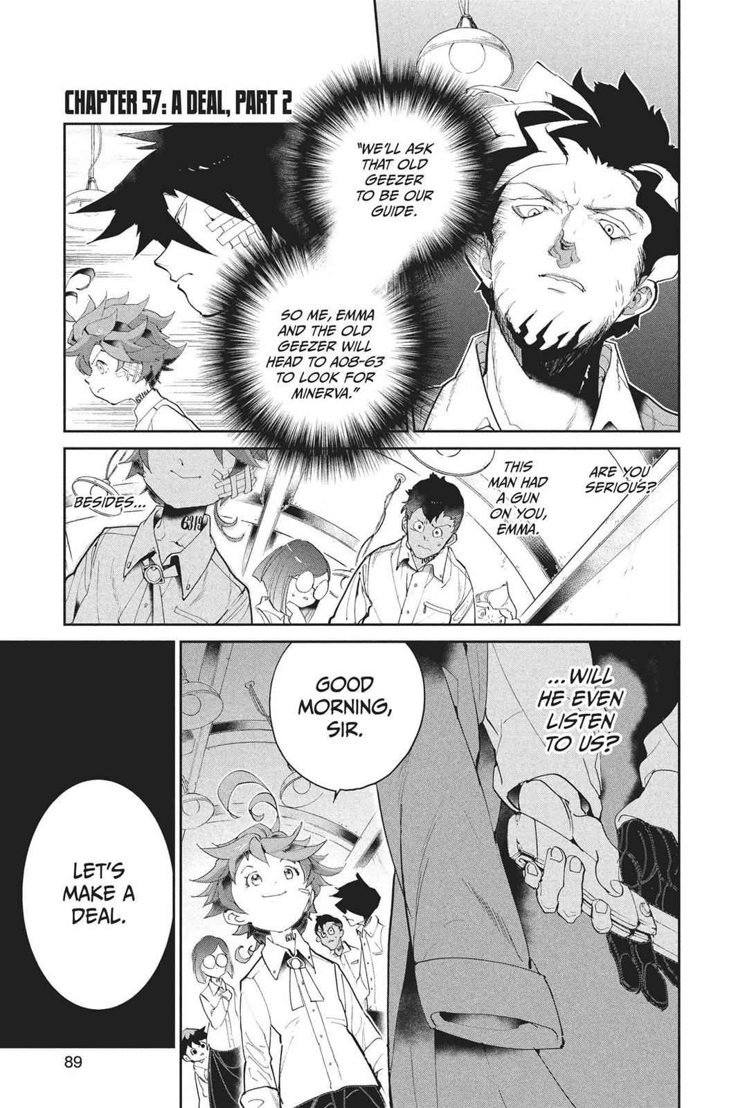 The Promised Neverland Chapter 57 Page 1