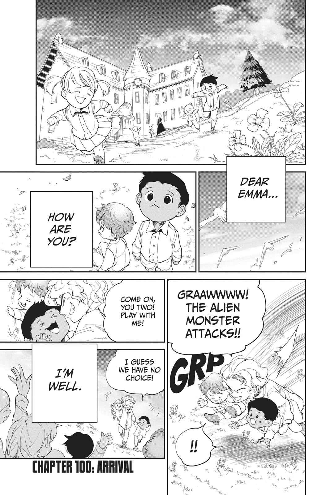 The Promised Neverland Chapter 100 Page 1