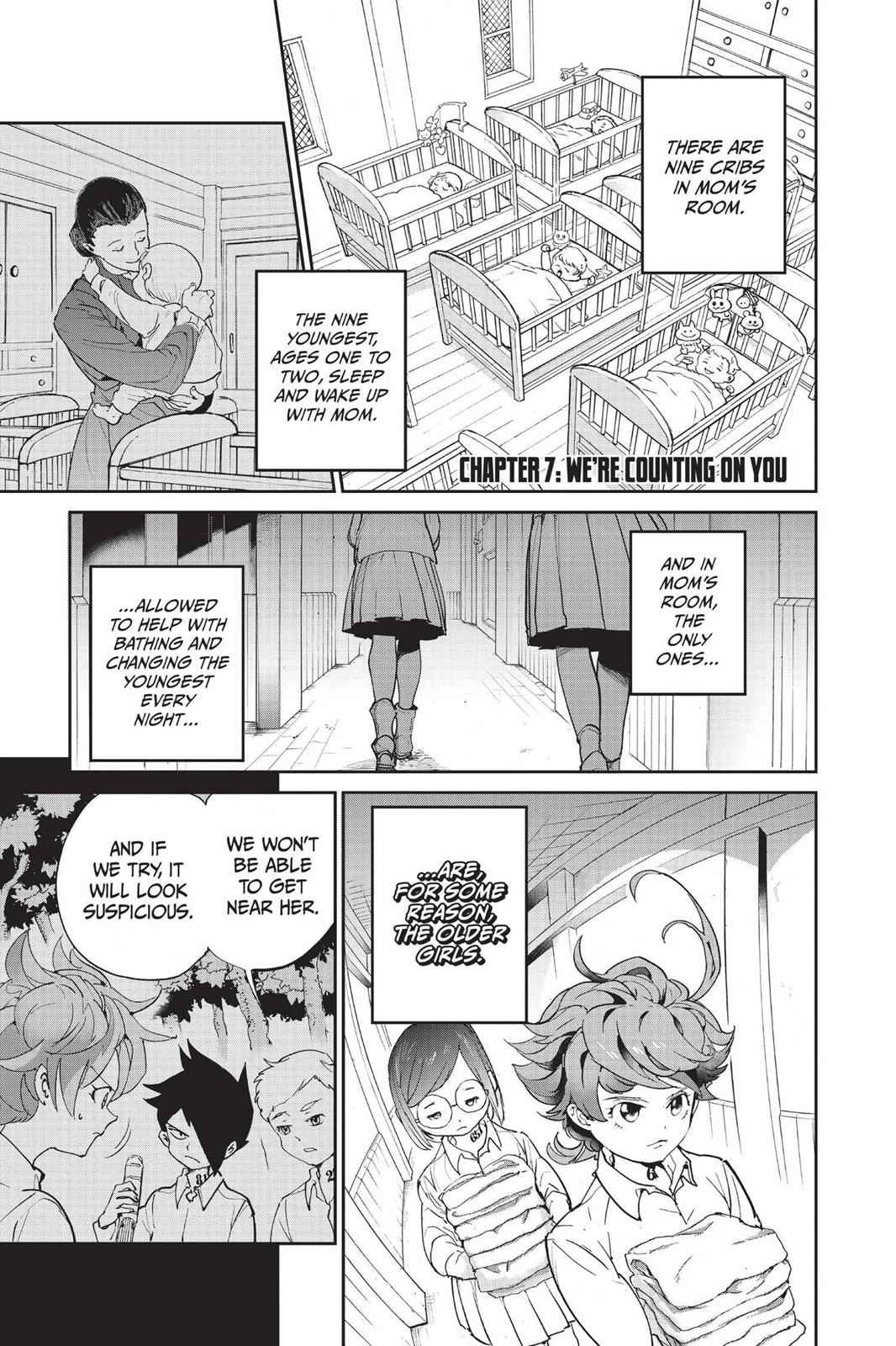 The Promised Neverland Chapter 7 Page 1