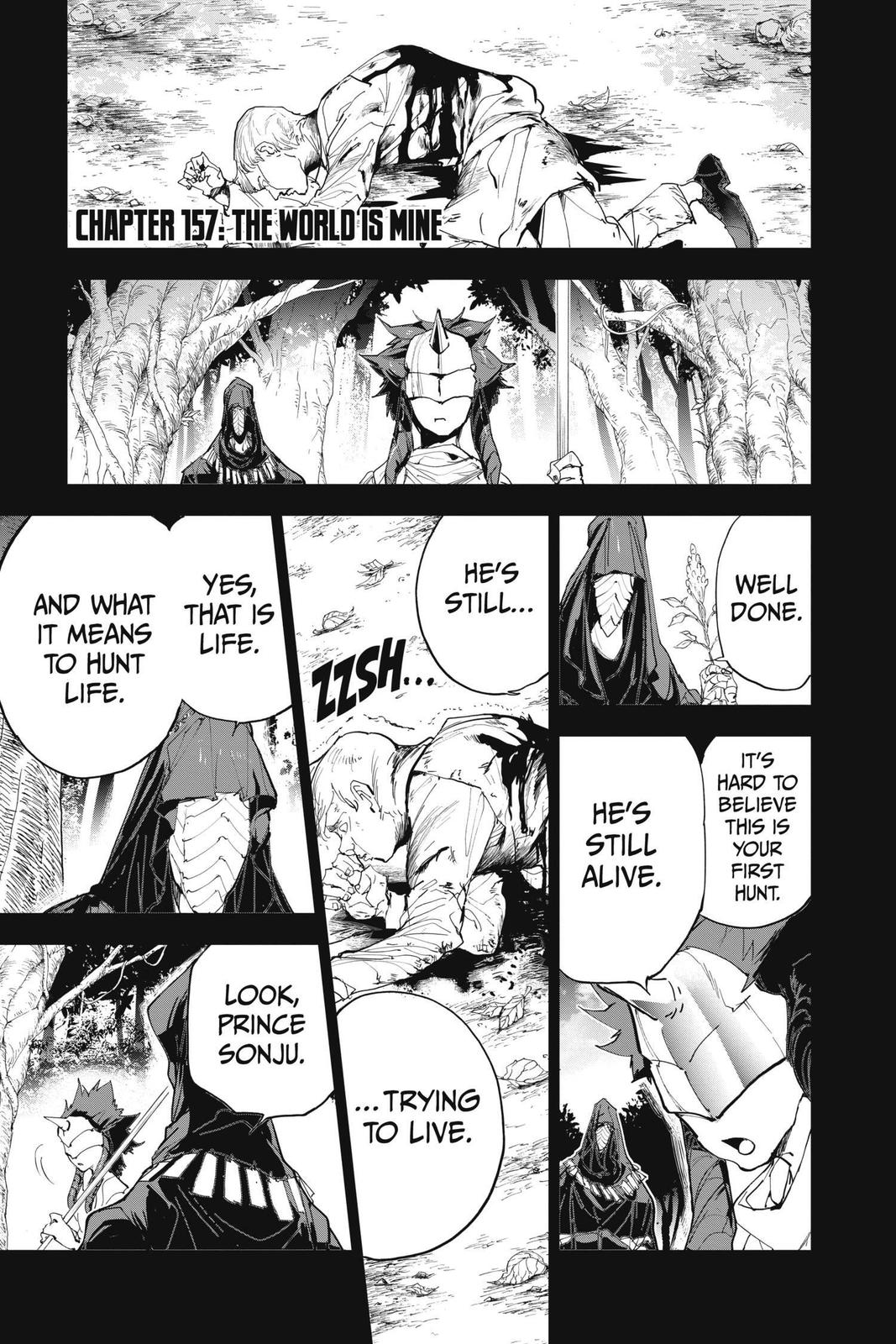 The Promised Neverland Chapter 157 Page 1