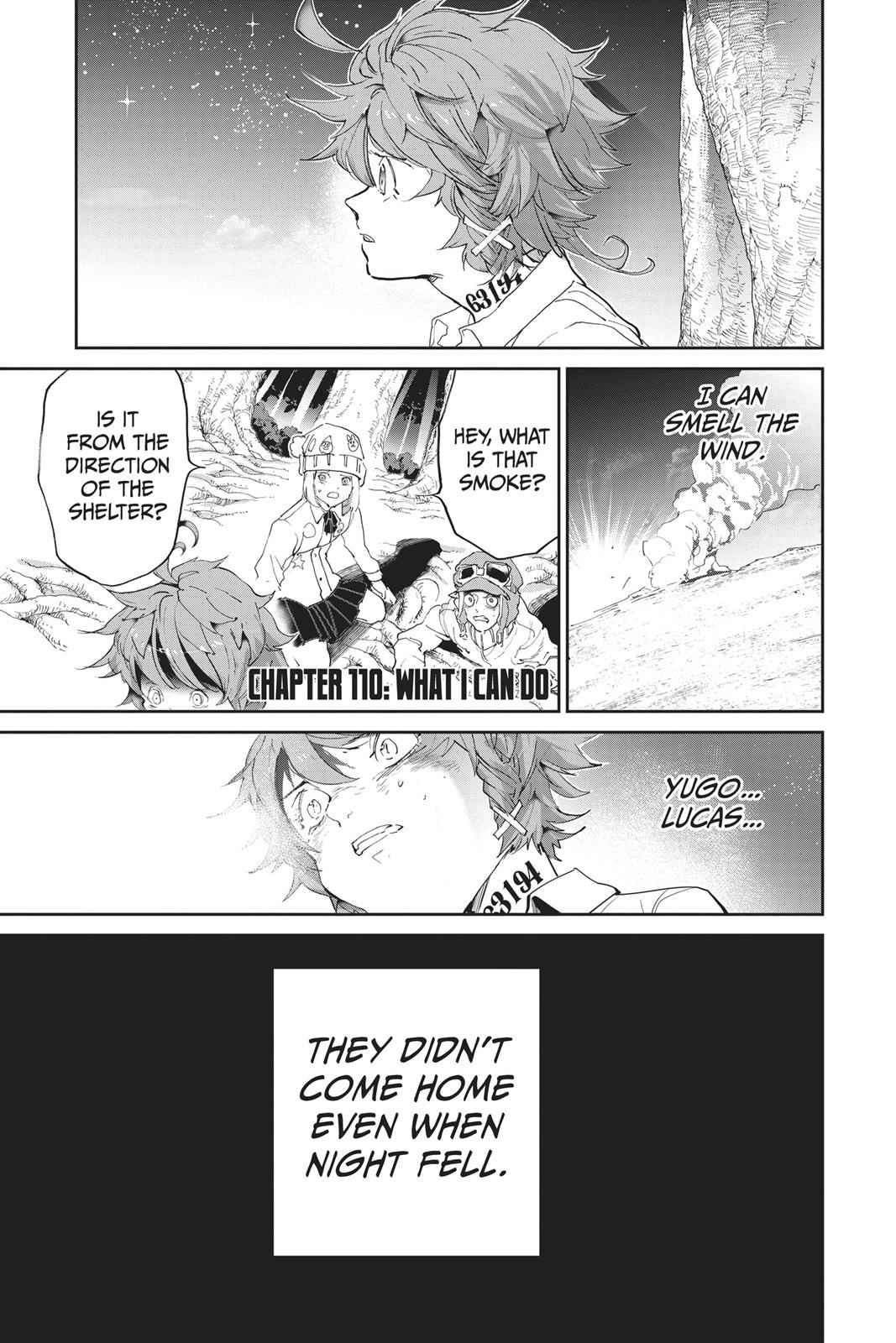 The Promised Neverland Chapter 110 Page 1