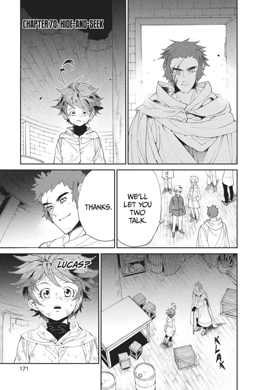 The Promised Neverland Chapter 70 Page 1